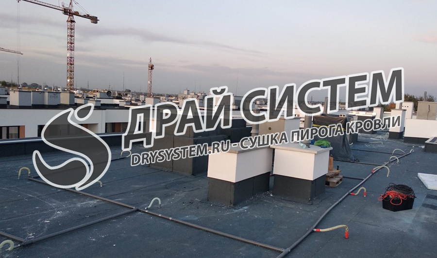 Сушка плоской кровли без демонтажа: как избежать ремонта горизонтальной крыши